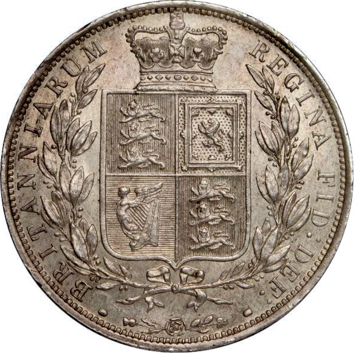 1881 Halfcrown S3889 ESC 2758 AUNC