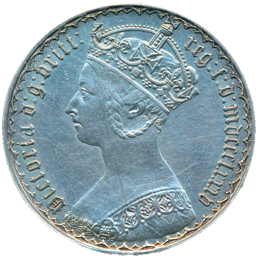 1885 Florin S3900 ESC 2908 Scarce EF