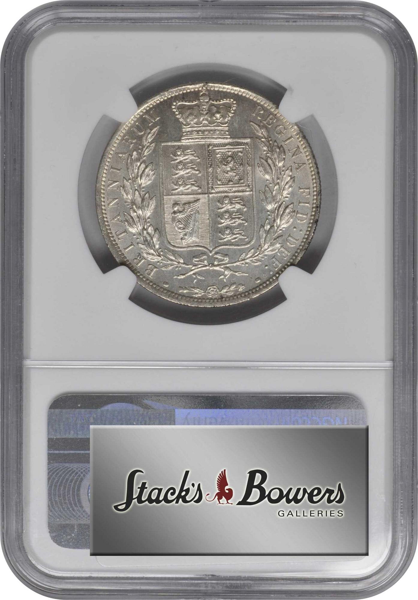 1887 Halfcrown S3888 ESC 2769 UNC MS63