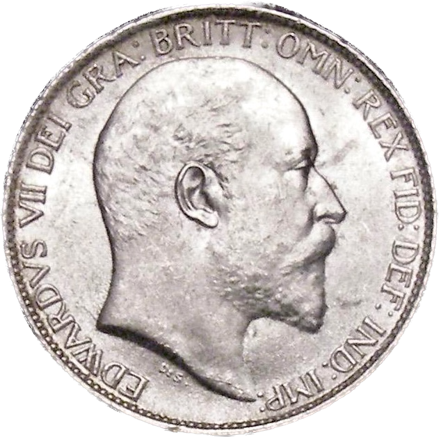 1902 Sixpence S3983 ESC 3597 UNC