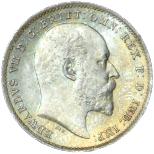 1902 Threepence S3984 ESC 3617 AUNC