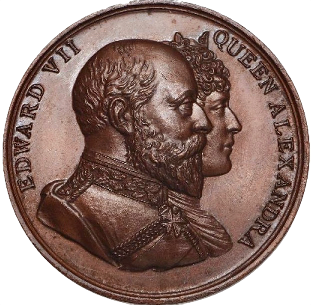 1902 Coronation bronze medal BHM 3849 UNC