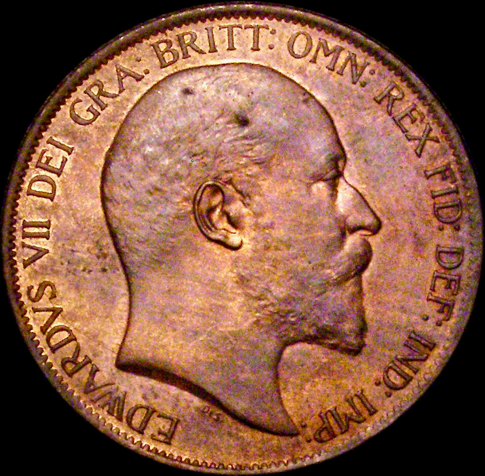 1902 Penny Low tide S3990A F156 UNC
