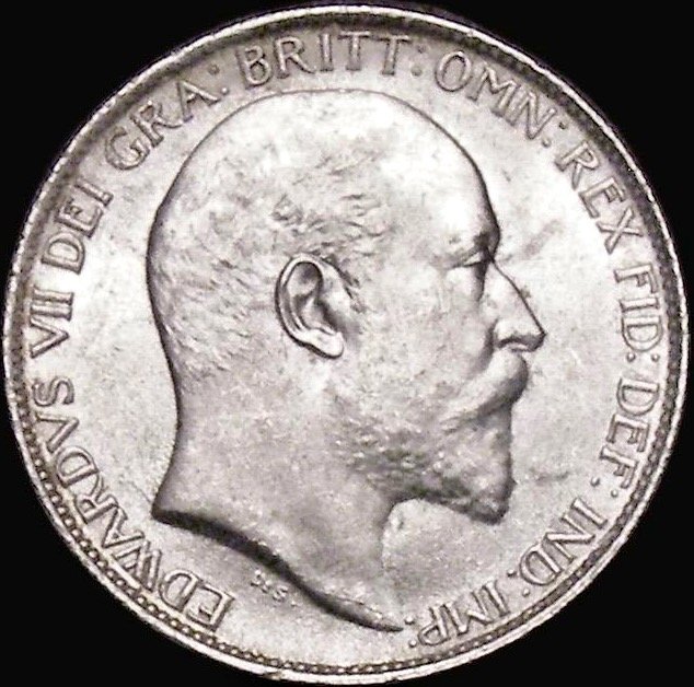 1902 Sixpence S3983 ESC 3597 UNC
