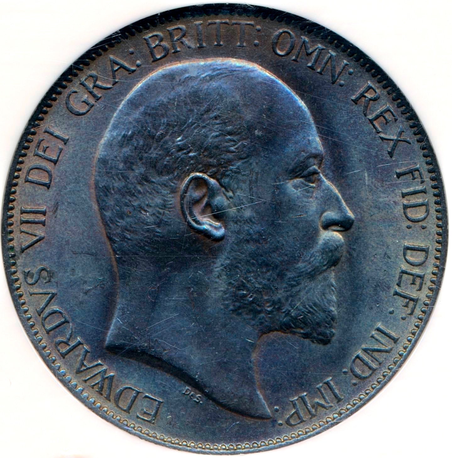 1902 Penny Low tide S3990A F156 Choice UNC MS 66 BN