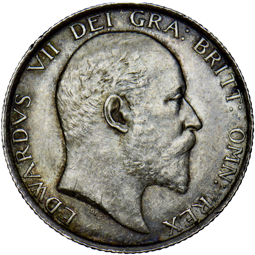 1904 Shilling S3982 ESC 3590 Rare AUNC