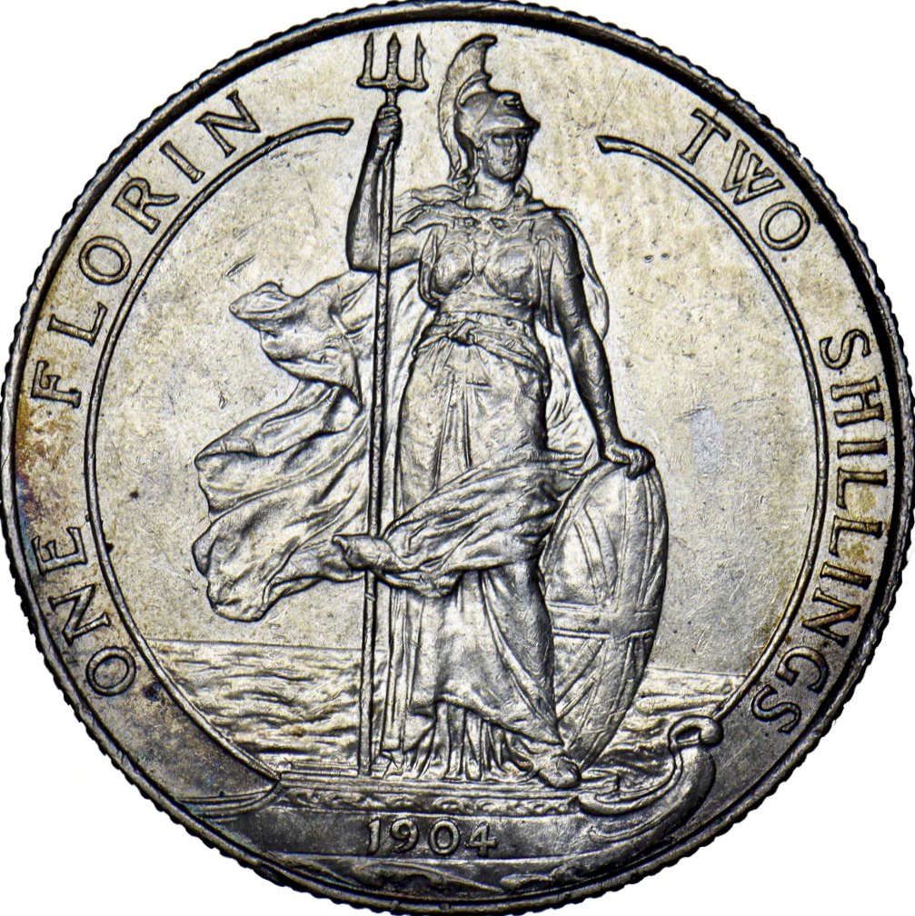 1904 Florin S3981 ESC 3580 Rare GEF