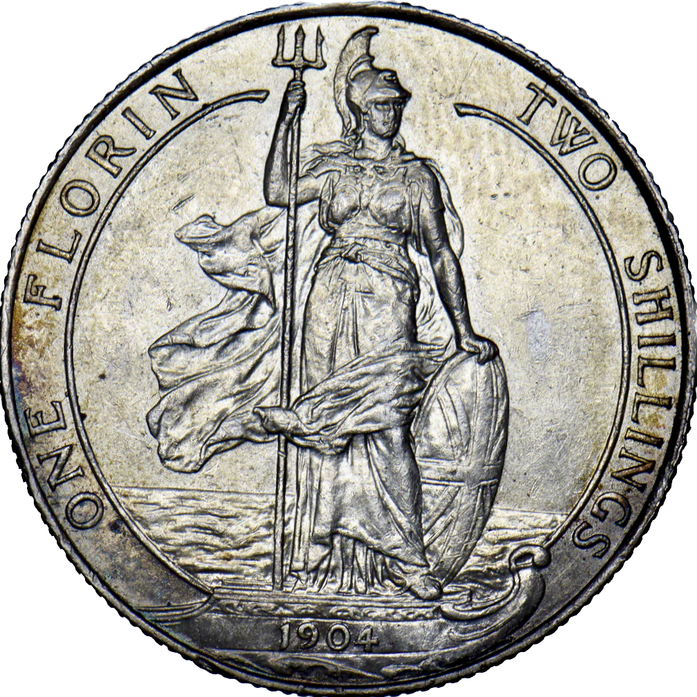 1904 Florin S3981 ESC 3580 Rare GEF