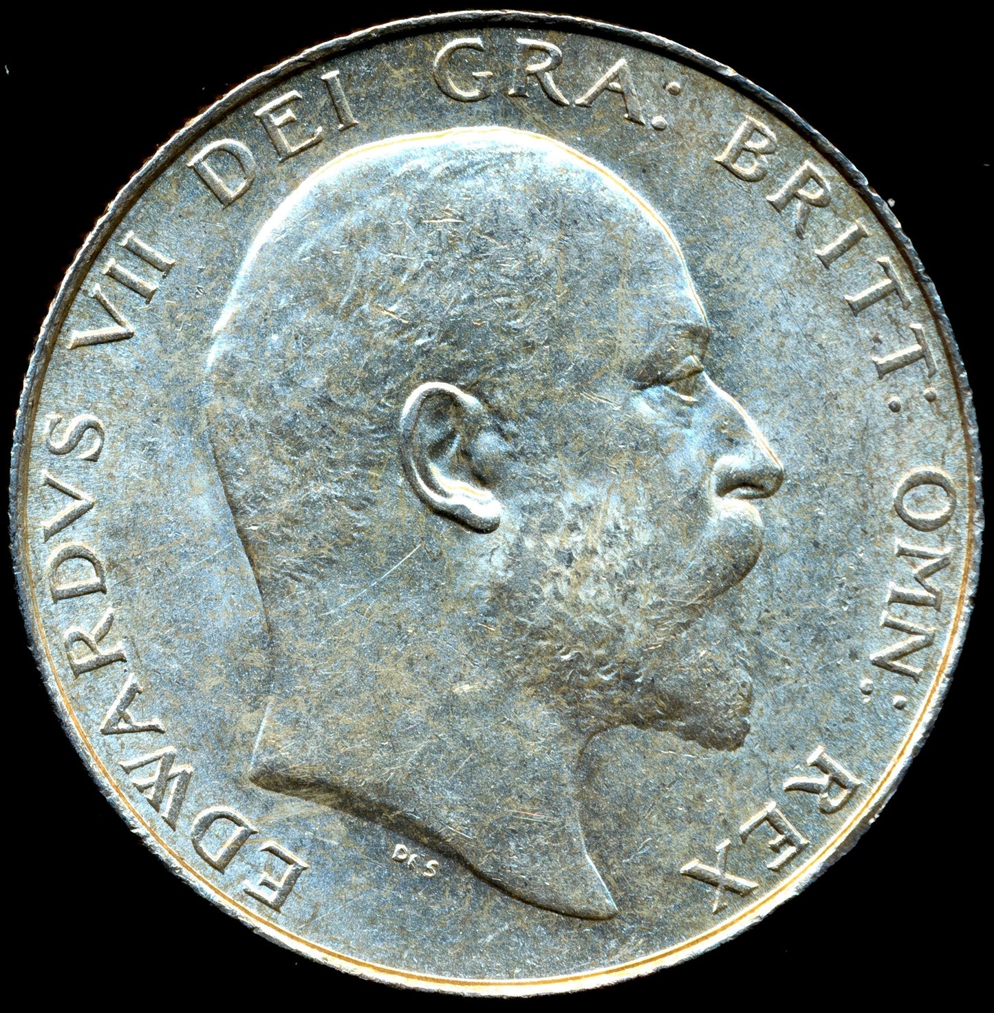 1909 Halfcrown S3980 ESC 3575 Rare EF/AUNC