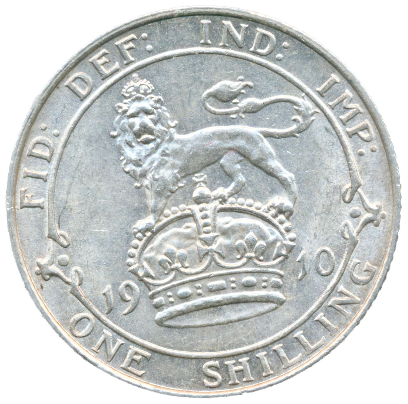 1910 Shilling S3982 ESC 3596 EF