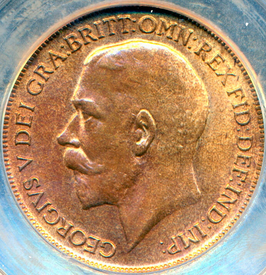 1917 Penny S4051 F181 LCGS70 AUNC
