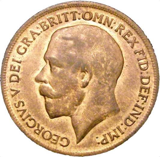 1918H Penny S4052 F183 UNC