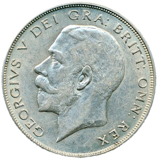 1925 Halfcrown S4021A ESC 3727 Scarce EF