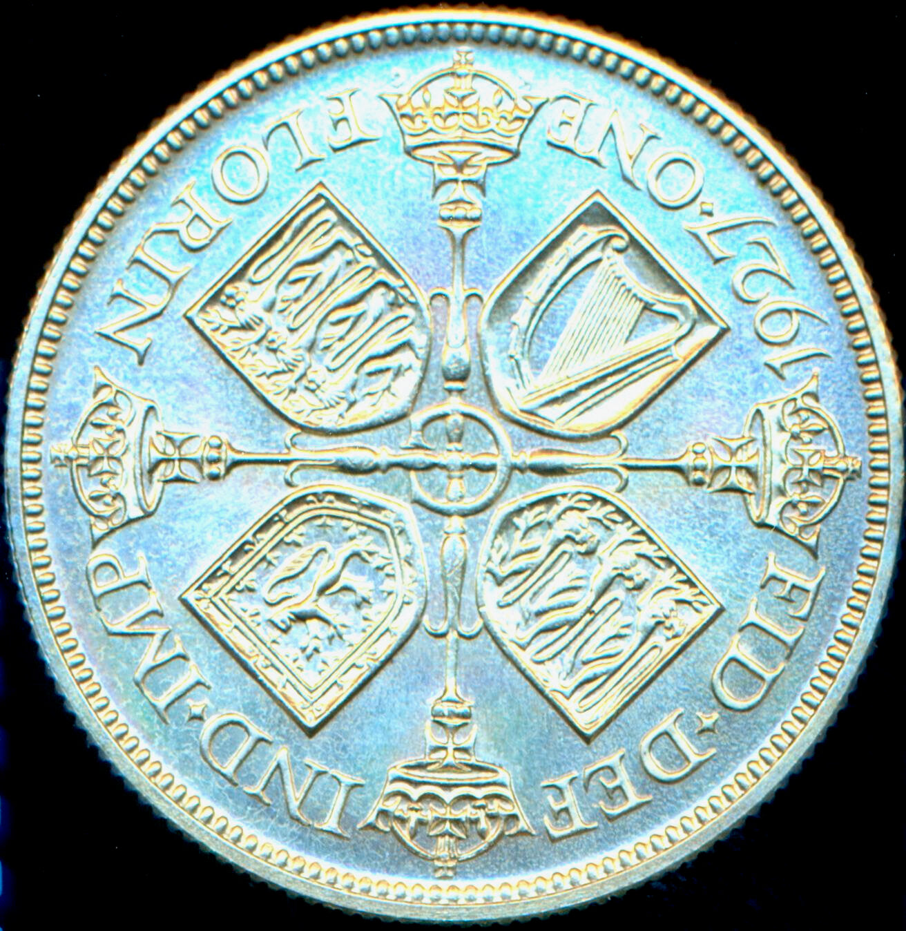 1927 Florin Proof S4038 ESC 3779 FDC