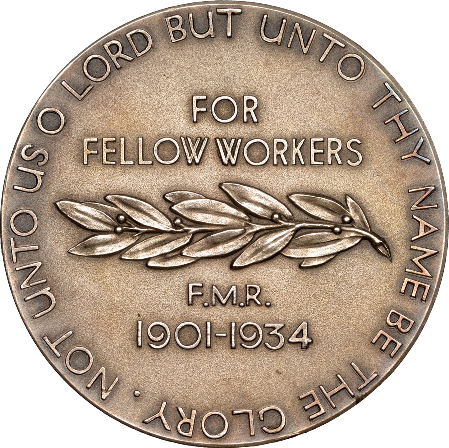 1934 Liverpool Cathedral 57mm silver award medal by W Gilbert E 2025 in box of issue