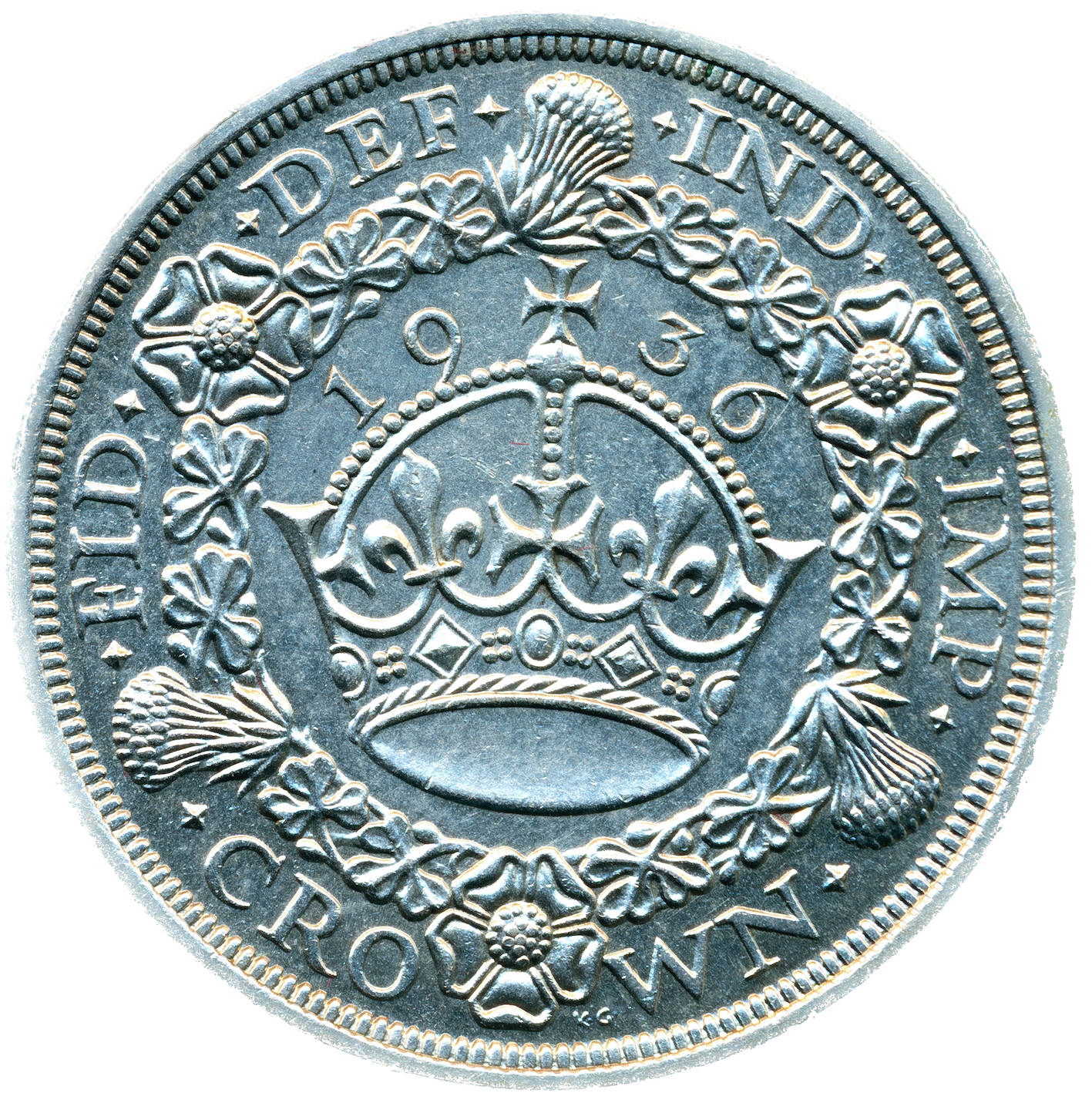 1936 Crown S4036 ESC 3649 Rare EF/GEF