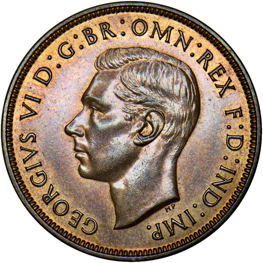 1937 proof penny F218