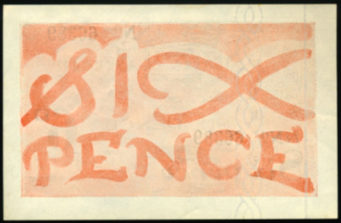 JERSEY P.1a JE1 1942-1945 6 pence AUNC 55 EPQ