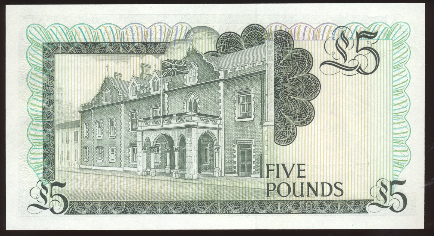 GIBRALTAR P.21b 1988 £5 UNC E