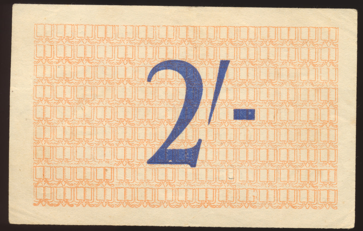 JERSEY P.4a JE3 1942 2 Shillings Choice Very Fine 35