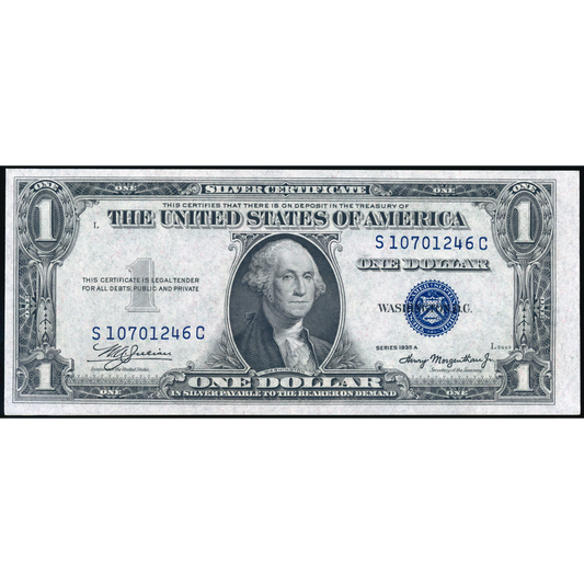 USA P.416a Series 1935A Silver Certificate $1 UNC