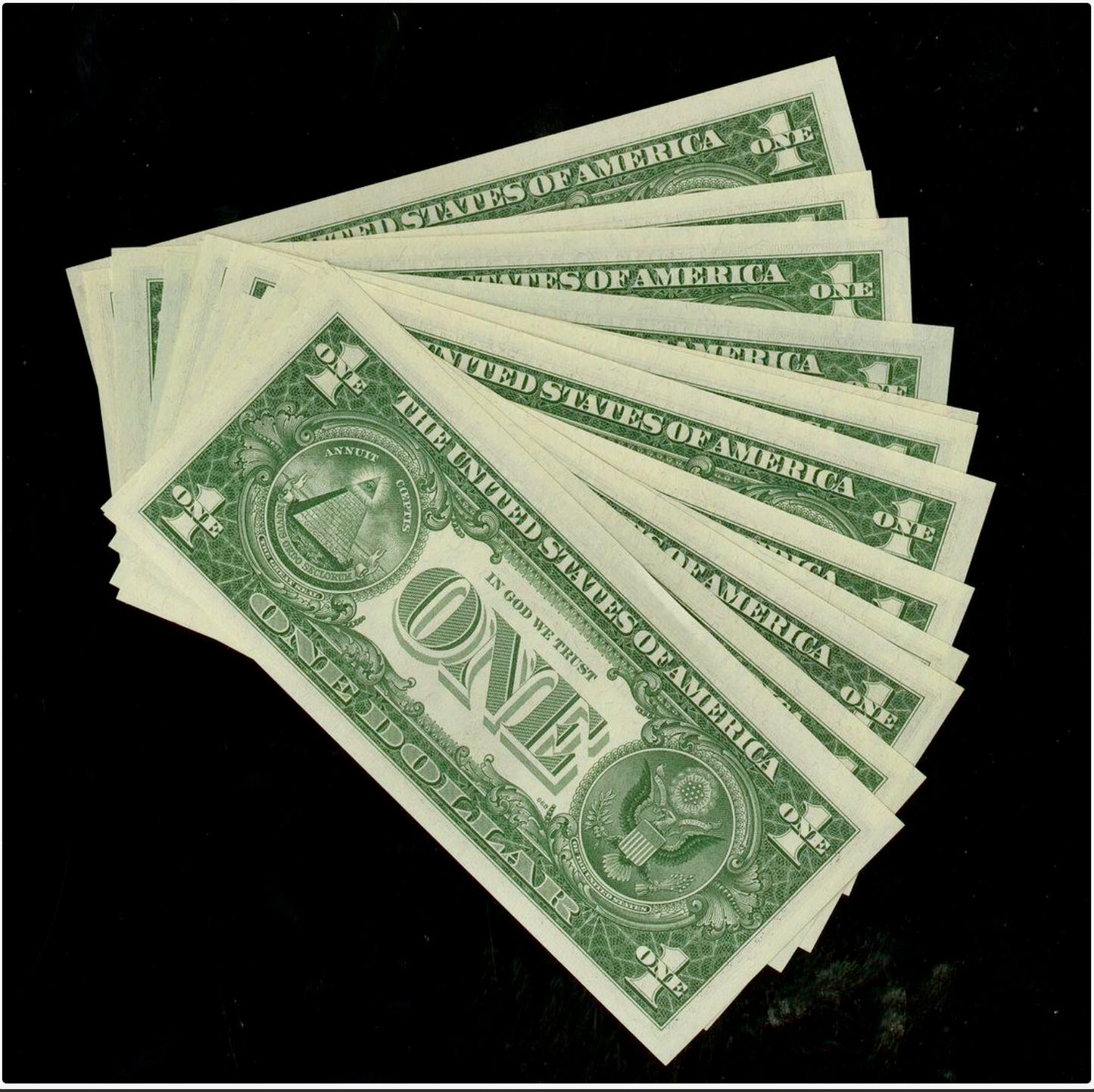 USA P.443 1963A Star Federal Reserve $1 UNC Set of all 12 districts
