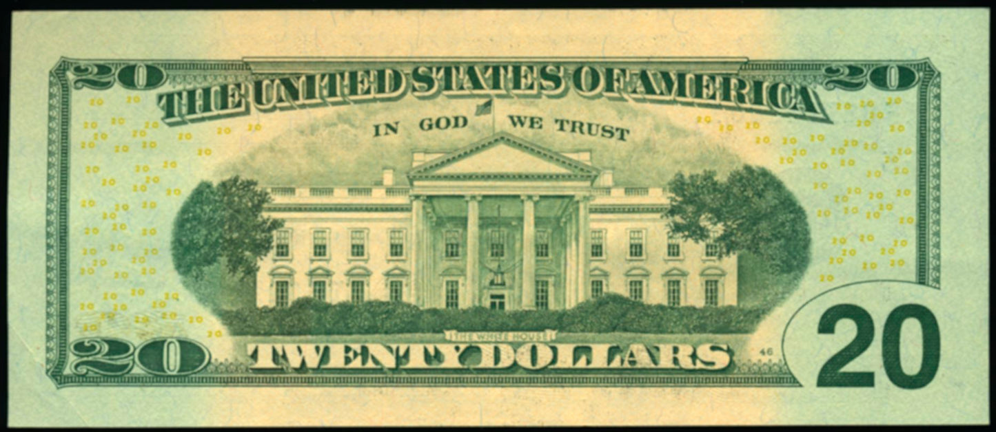 USA P.526 Series 2006 Federal Reserve $20 AUNC