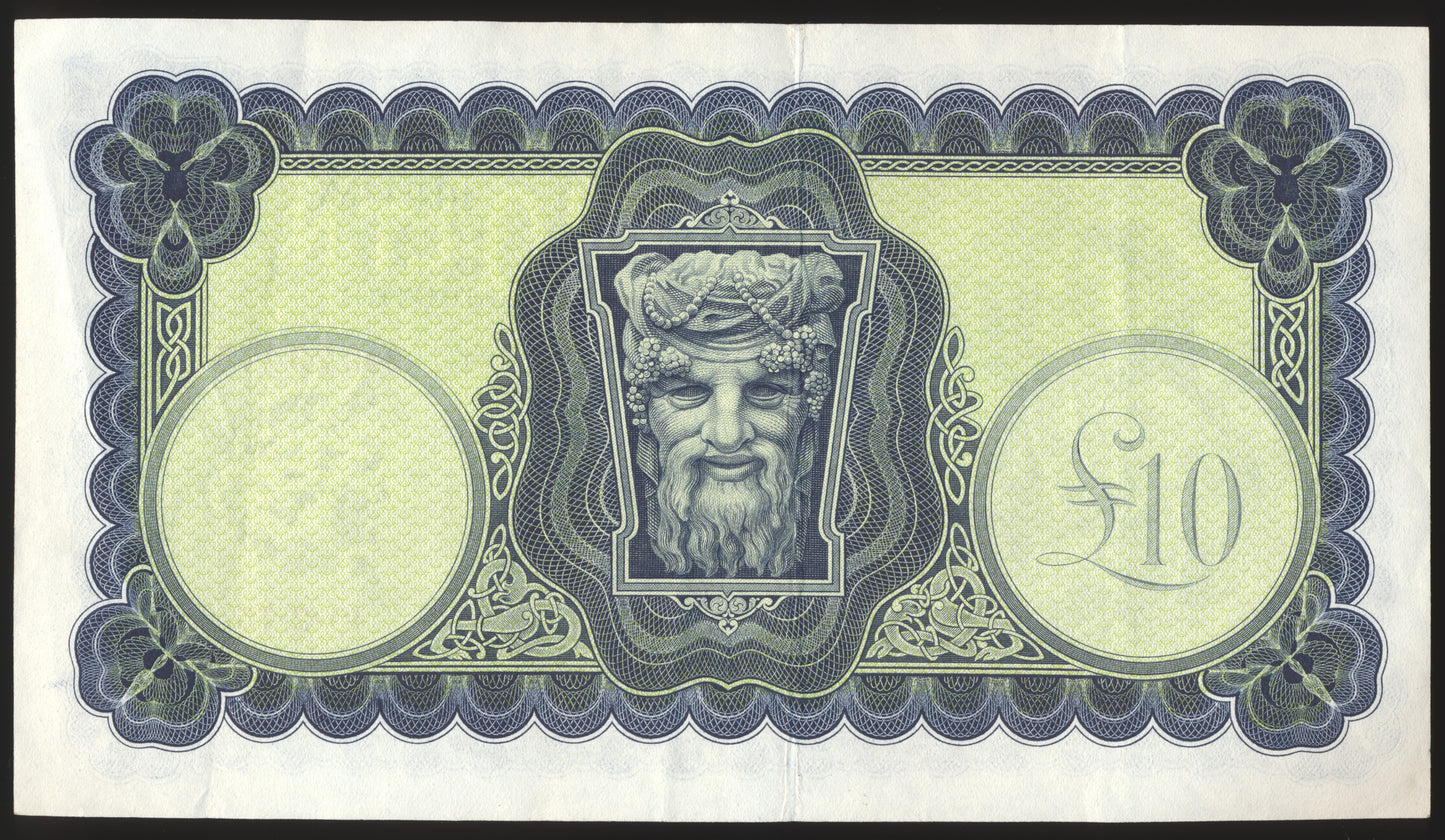 IRELAND P.66c 1975 £10 GVF