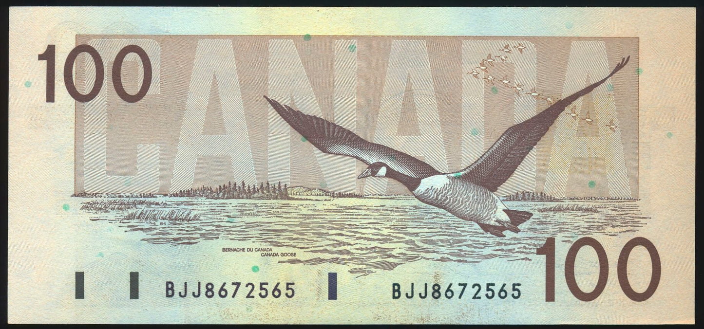CANADA P.99c BC-60c $100 1988 Knight, Thiessen GEM UNC 66EPQ