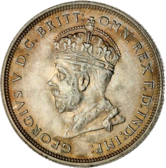 Australia KM31 1927 Silver Florin GEF