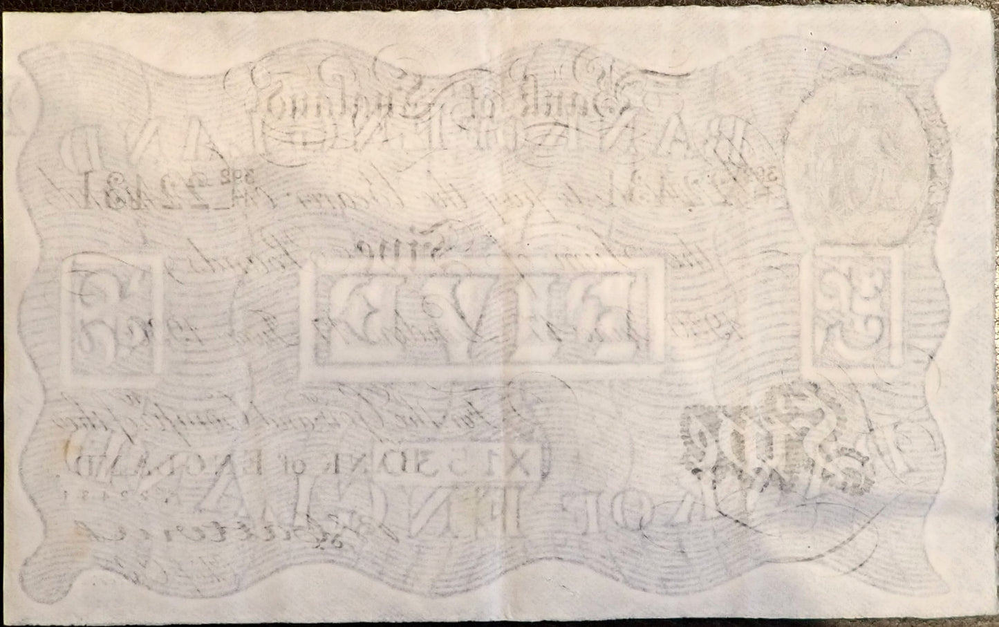 ENGLAND P.328a B228 1930 Catterns £5 392H EF 40