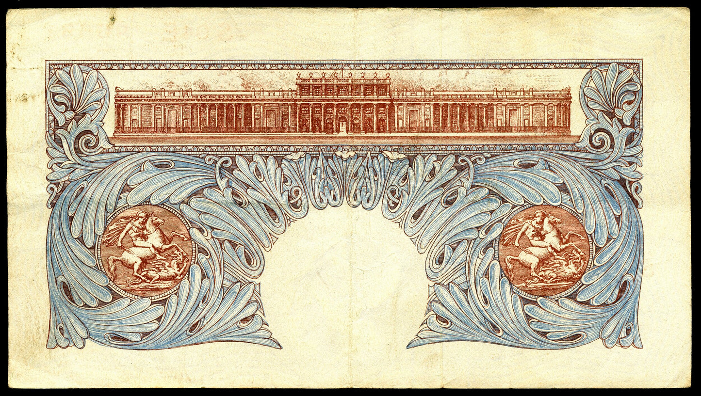 ENGLAND P.367a B250 1940-1948 Peppiatt £1 AVF S04E