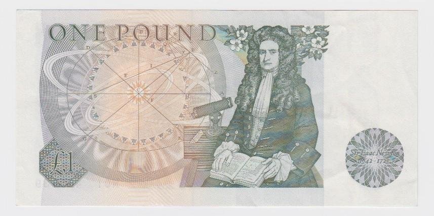 ENGLAND P.377a B338 1978-1980 Page Replacement £1 M01 53EPQ AUNC