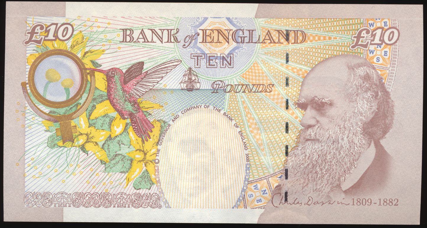 ENGLAND P.389c B400 2004 Bailey £10 AUNC JA54
