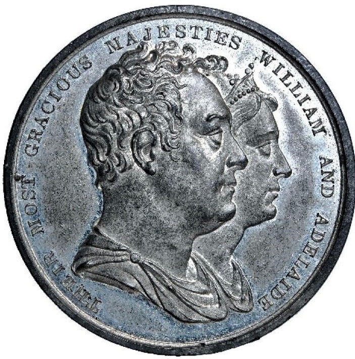 1831 Coronation white metal BHM 1502