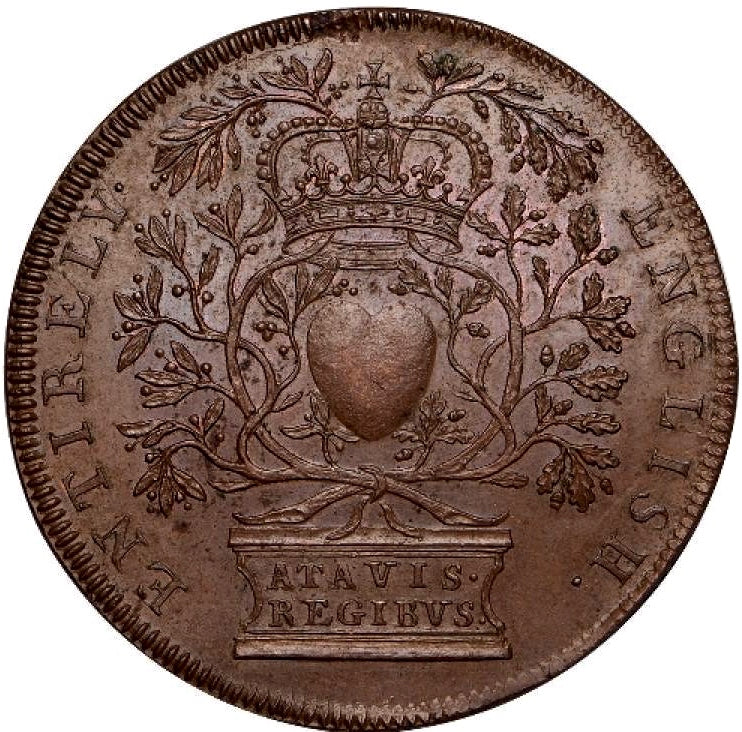 1702 Coronation bronze medal E388 MI227/1 NEF/EF