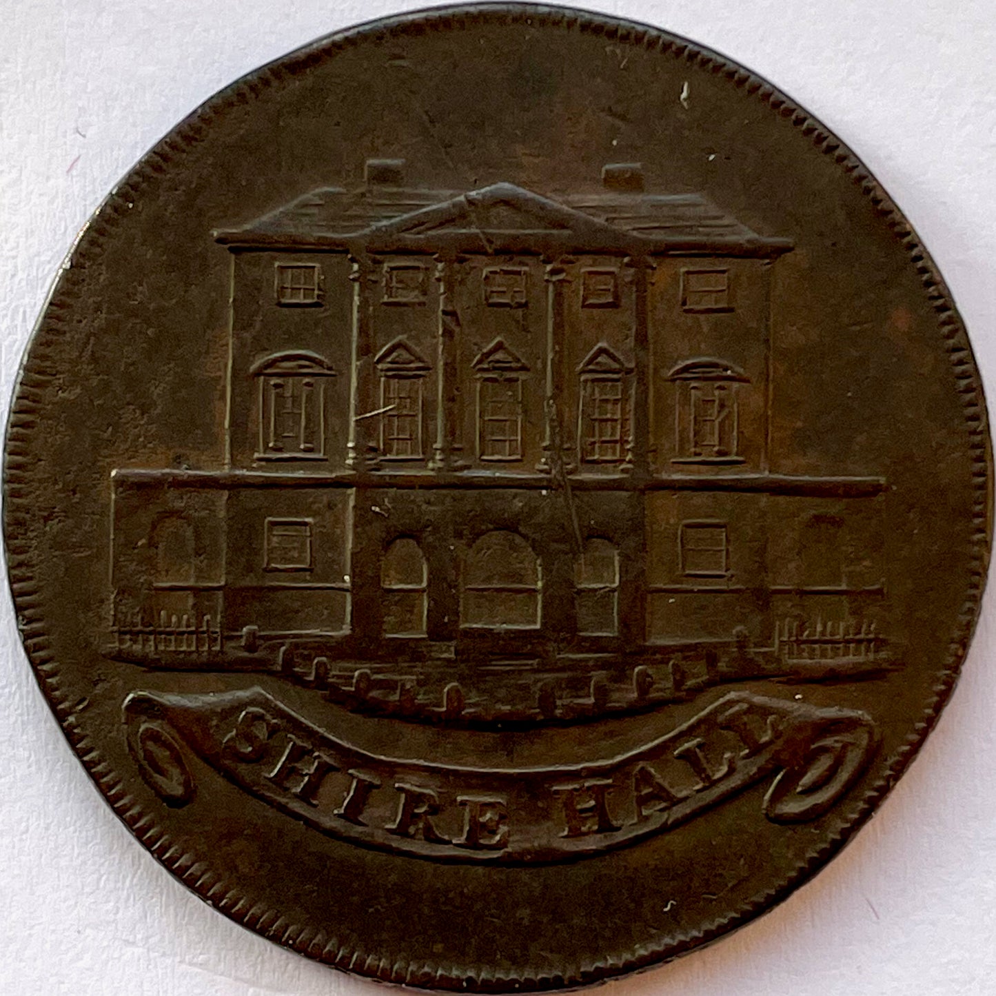 Essex D&H 5 Chelmsford 1794 Conder Halfpenny