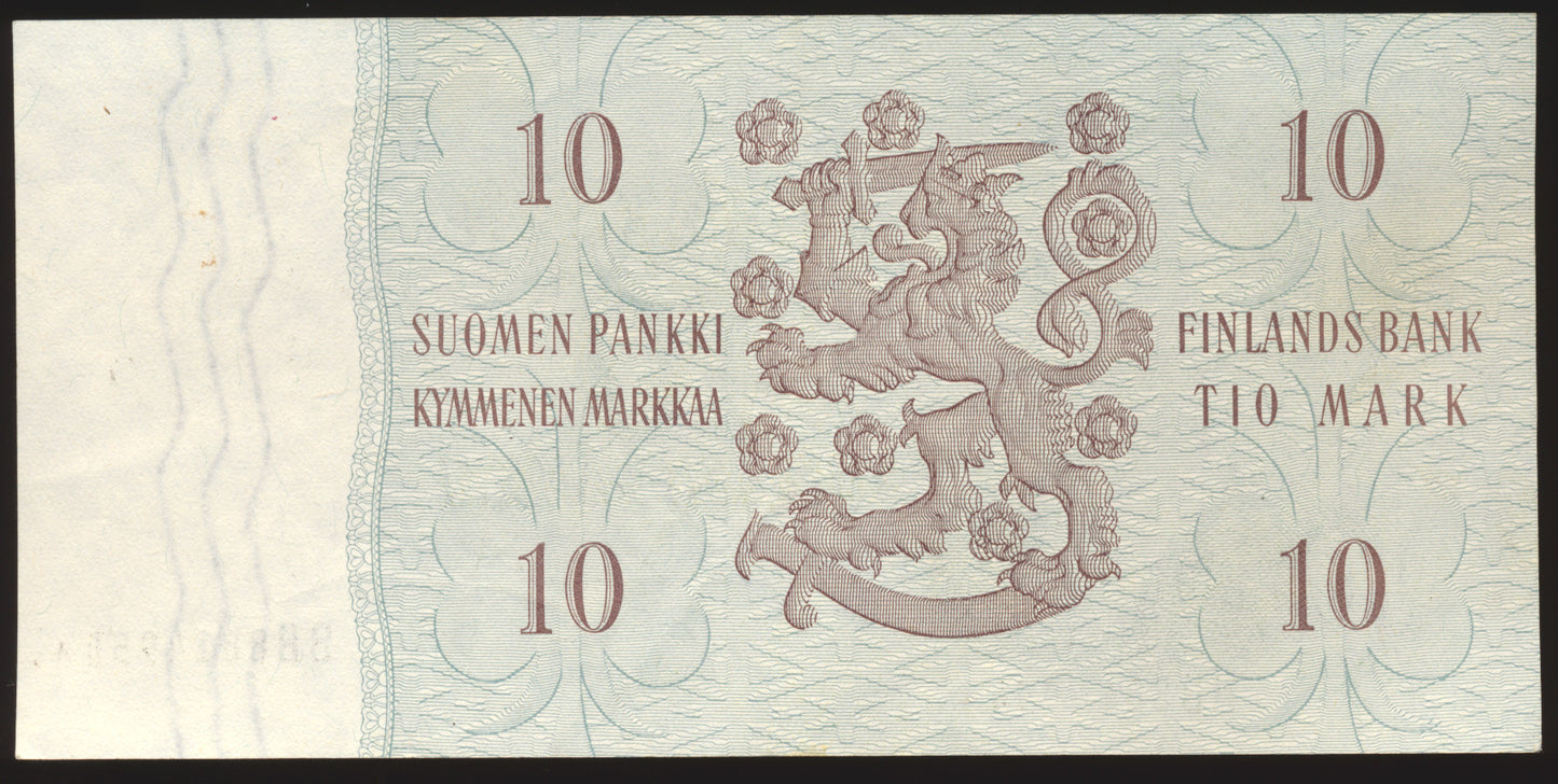 FINLAND P.104 1980 10 Markaa EF