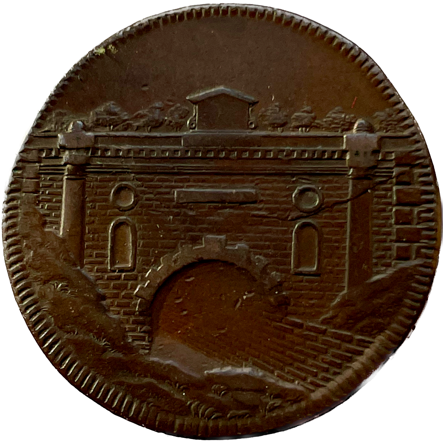 Gloucestershire D&H 59 Brimscombe Port 1796 Conder Halfpenny