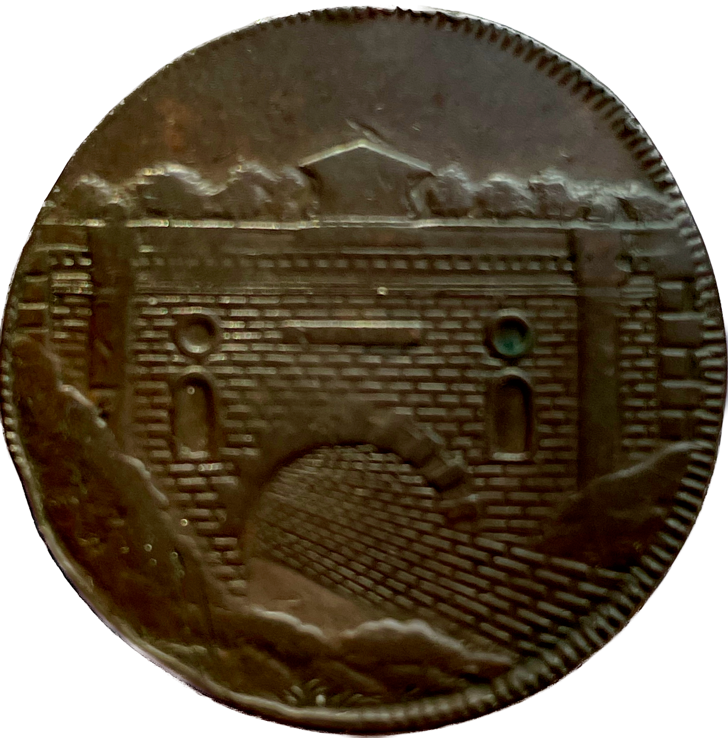 Gloucestershire D&H 60 Brimscombe Port 1796 Conder Halfpenny