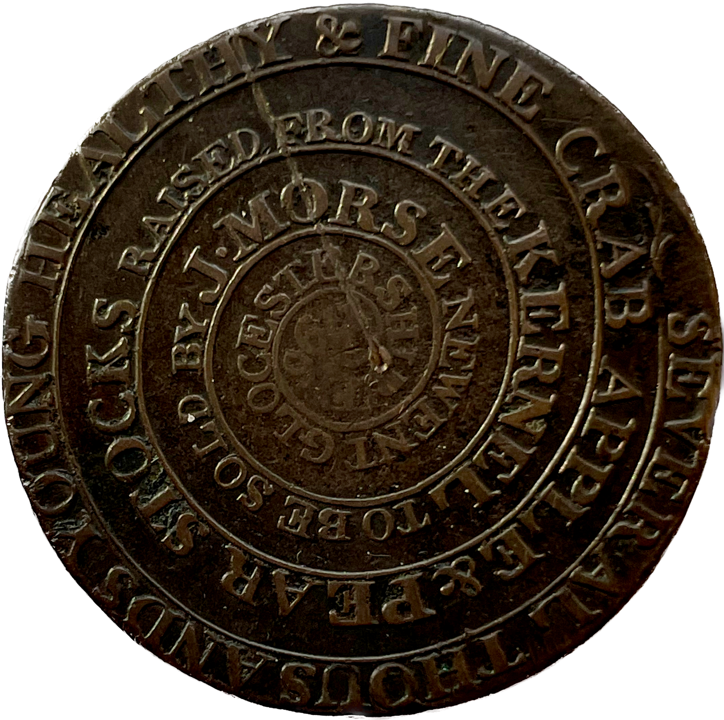 Gloucestershire D&H 64 Newent 1796 Conder Halfpenny