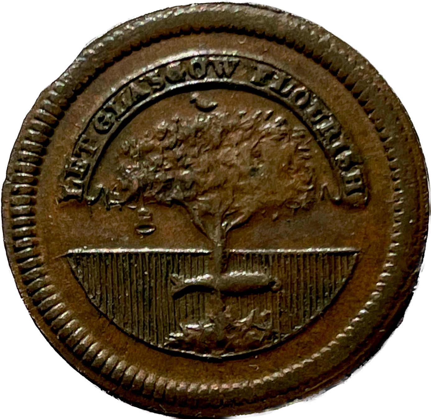 Lanarkshire D&H 47 Glasgow Conder Retailers Token