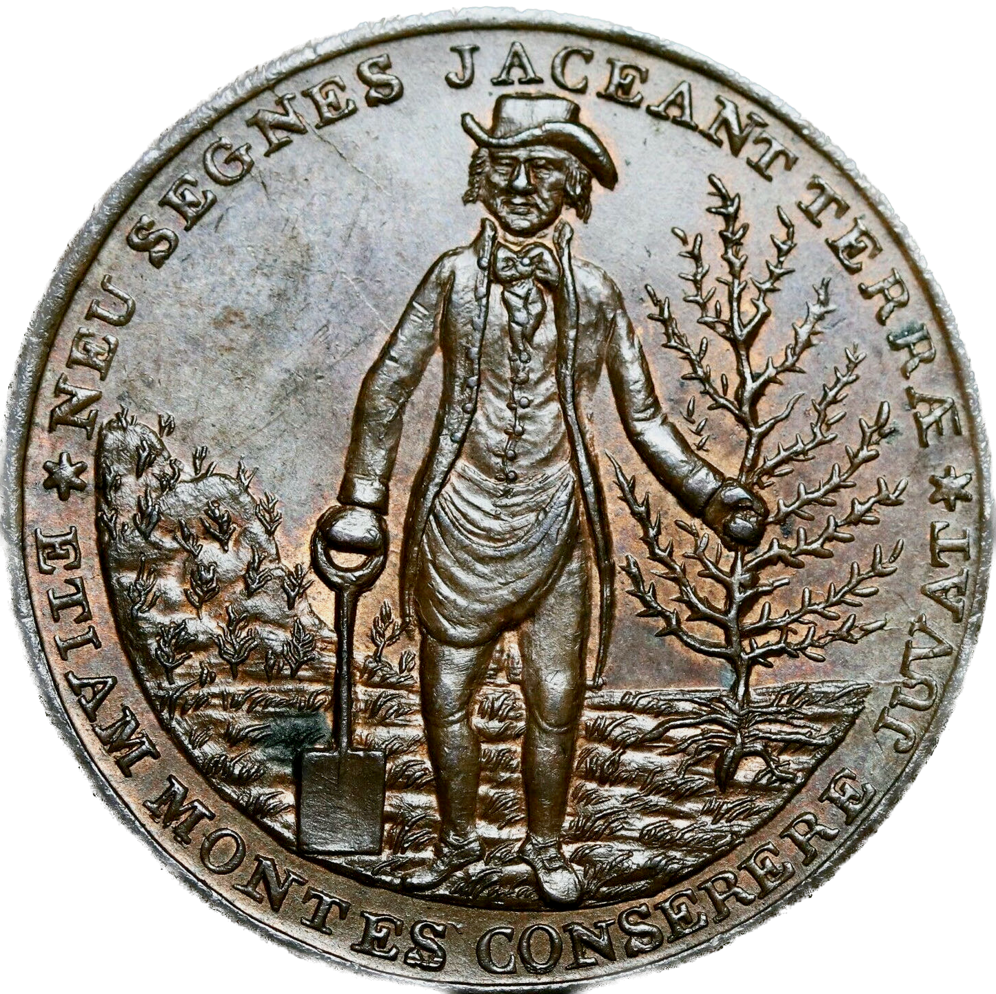 Lothian D&H 8 Edinburgh 1797 Conder Halfpenny