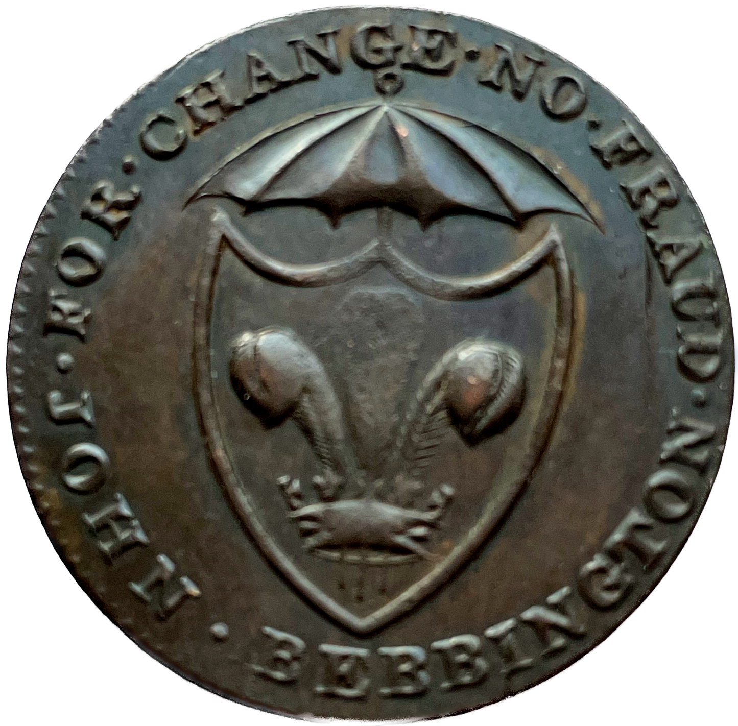 Middlesex D&H 254 Bebbington's Conder Halfpenny