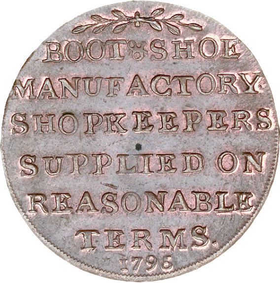 Middlesex D&H 323 Hatfield's 1795 Conder Halfpenny