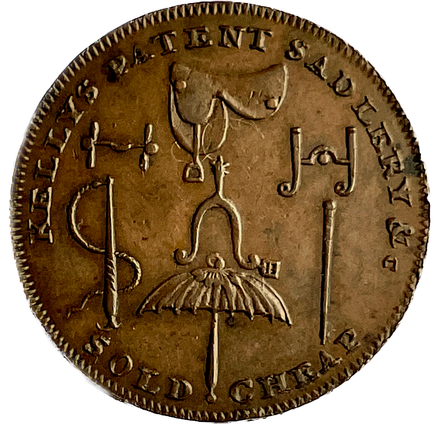 Middlesex D&H 345 Kilvington's 1795 Conder Halfpenny