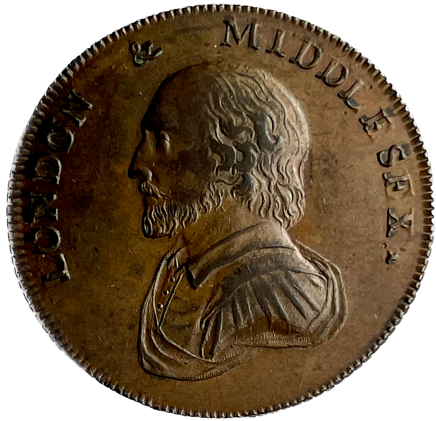 Middlesex D&H 928 1792 Conder Halfpenny