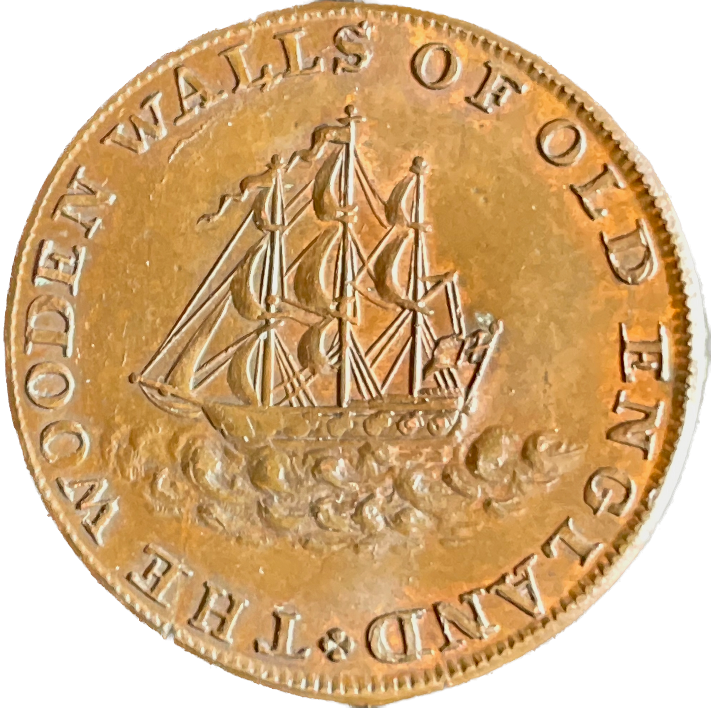 Middlesex D&H 985a National Series 1795 Conder Halfpenny