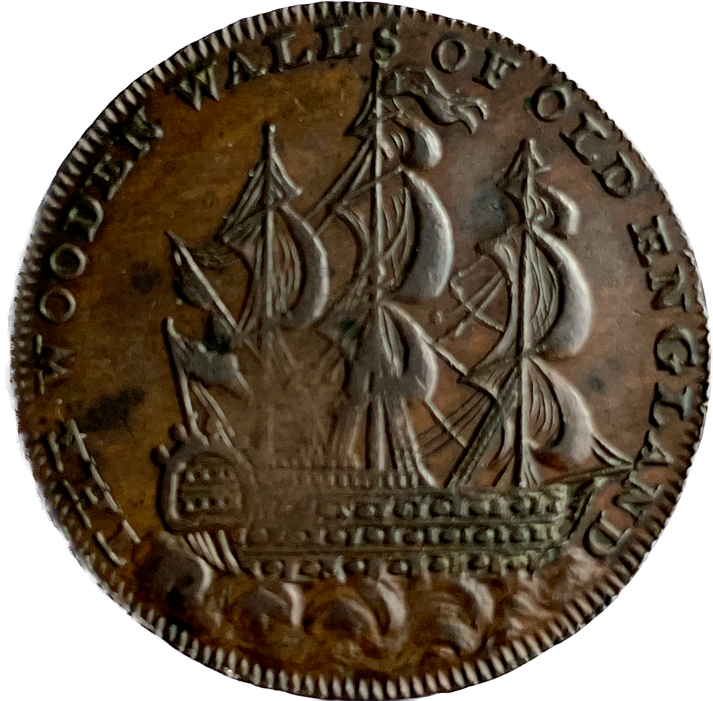Middlesex D&H 986 National Series 1795 Conder Halfpenny