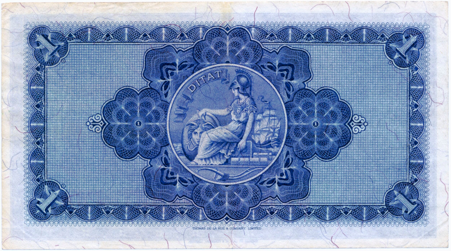 SCOTLAND P.162 SC207 1961 British Linen Bank First series £1 EF Q/3
